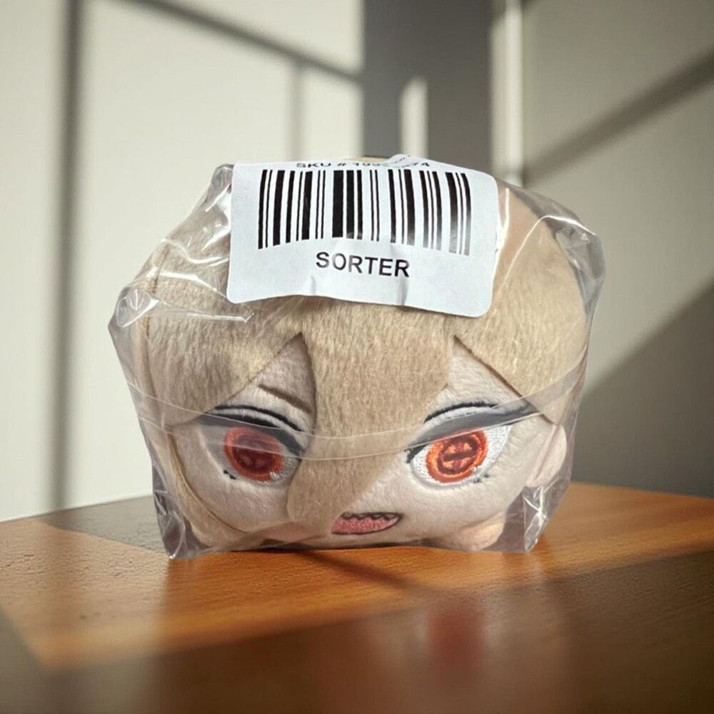NWT Taito Chainsaw Man Plush Doll Laying Down Devil Hunter 6.5” P54